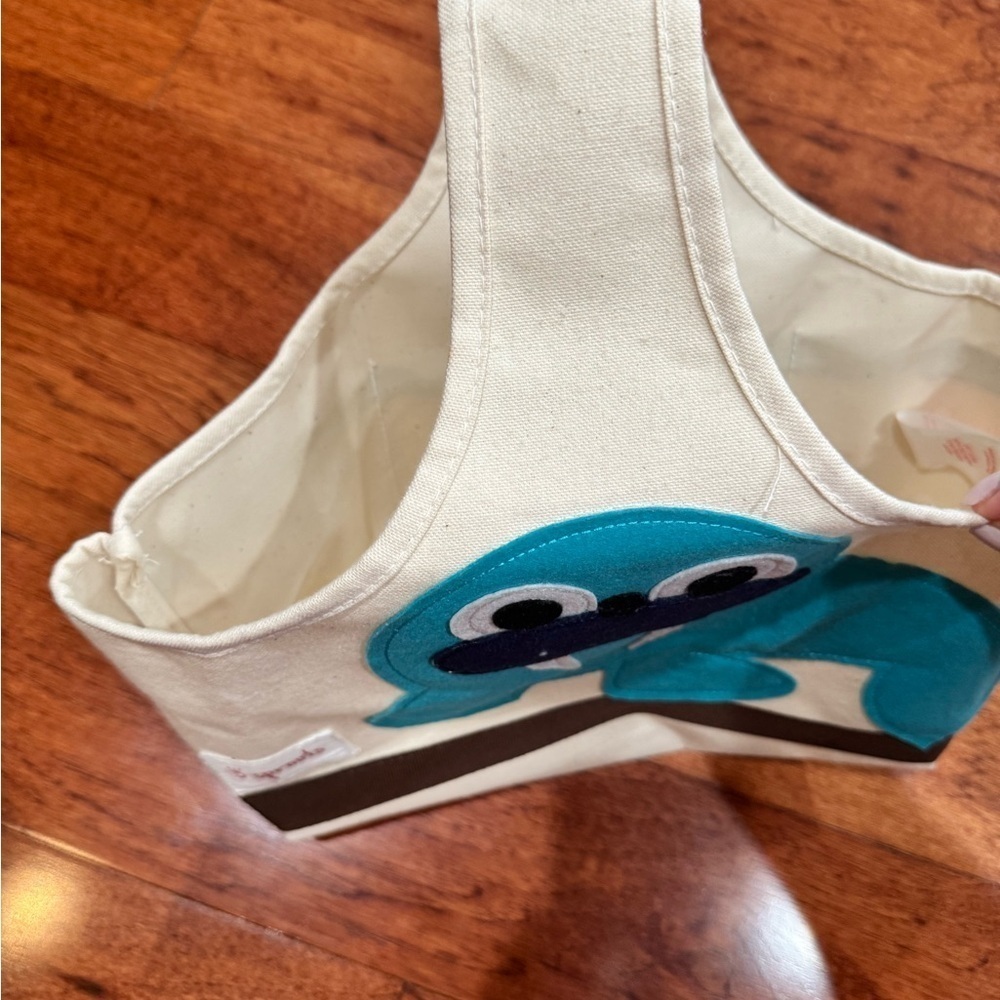 3 Sprouts Blue Walrus Kids Diaper Bag - Picture 3 of 4